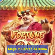 bingo mulheres da biblia